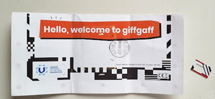 giffgaff英国实体电话卡免费领+保号教程，+44手机号，免费包邮到家